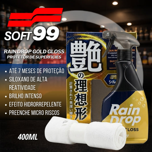 Rain Drop Gold Gloss Protetor de Superfícies 400ml Soft99
