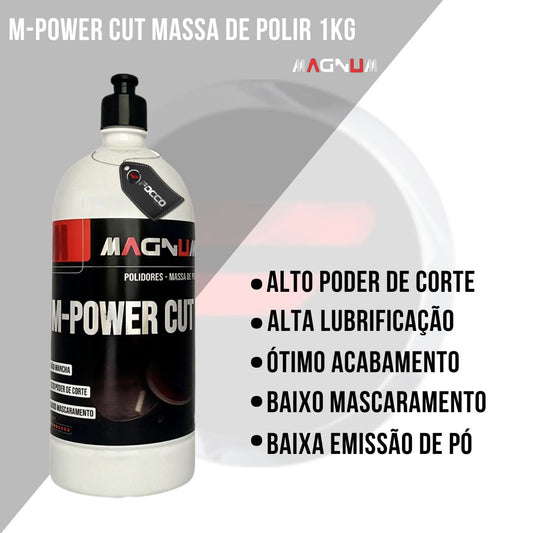 M Power Massa de Polir 1kg Magnum