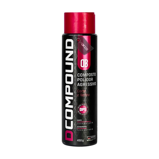Composto DCompound 450g DubBoyz + Lixa P/Vidro 6' Resolvidro