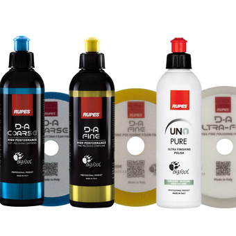 compare product Kit de Polidores D.A 250ml + Boinas de Espuma 5