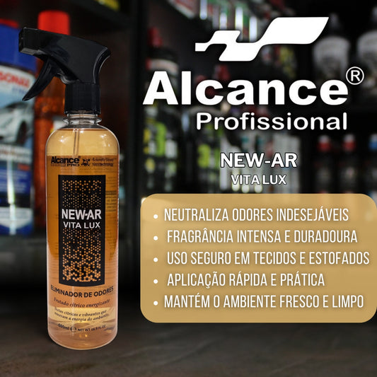 Removedor de Odores New Ar Vita Lux 500ml Alcance