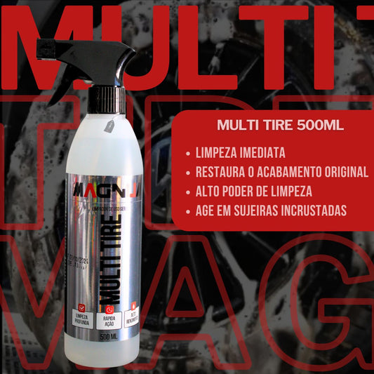Multi Tire Limpador de Pneus e Borrachas 500ml Magnum