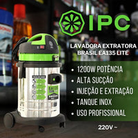 Lavadora Extratora Brasil EA135 Lite 220v IPC