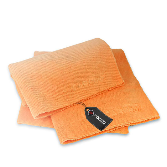 Toalha de Microfibra Laranja  Premium 40x40 320gsm Carpro