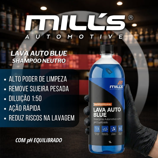 Lava Auto Blue shampoo Neutro 1:50 1L Mills