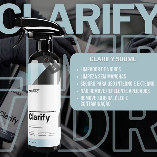 Clarify Glass Cleaner 500ml Carpro
