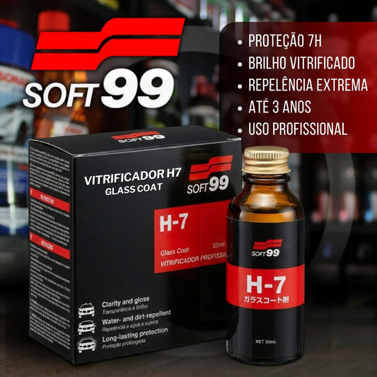 Vitrificador H7 Glass Coat 50ml Soft99