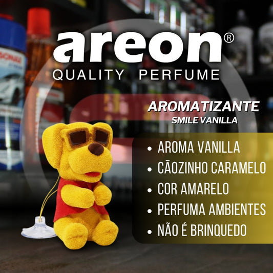 Aromatizante Smile Funny Vanilla Areon
