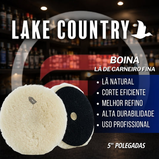 Boina Lã Carneiro Fina 5" Lake Country