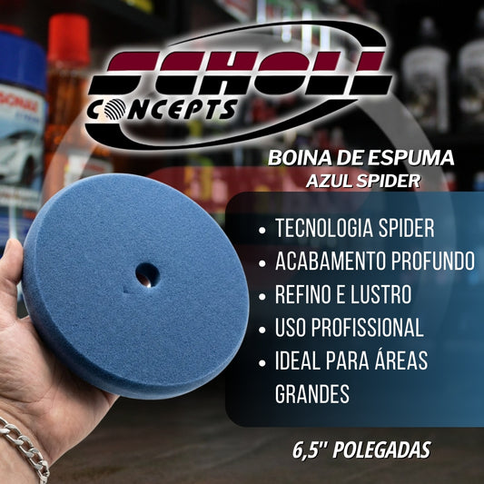Boina de Espuma Azul Spider 6,5 Scholl Concepts