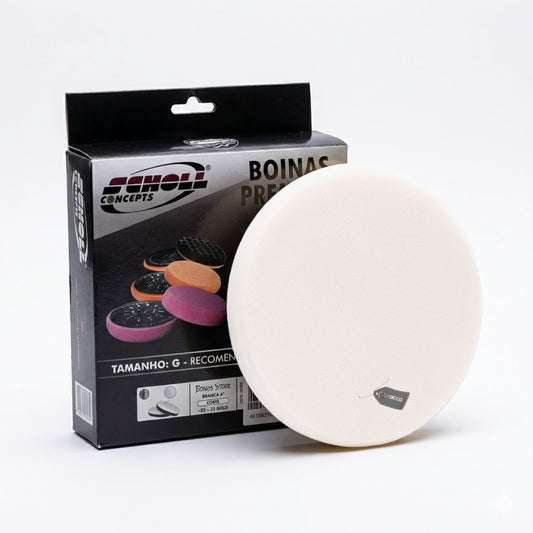 Boina de Espuma Branca Spider 6,5'' Scholl Concepts