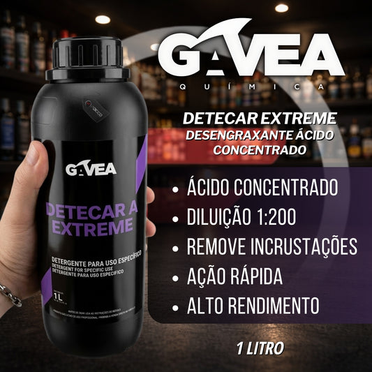 Detecar Extreme Desengraxante Ácido Concentrado 1:200 1l Gavea