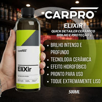 Elixir Quick Detailer Cerâmico Brilho Proteção 500ml Carpro