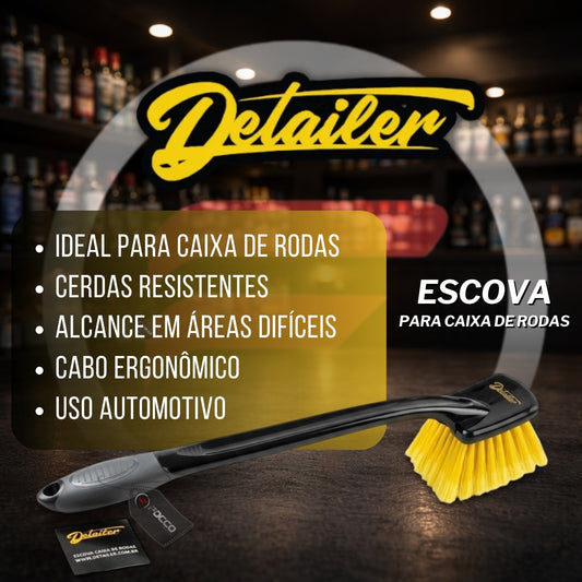 Escova Para Caixa de Rodas Detailer