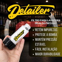 Filtro Para Lavadora de Alta Pressão Detailer