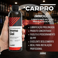 ImmoGel Lubrificante Gel para Instalação de PPF 500ml Carpro