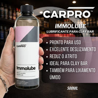 Immolube Lubrificante para Clay Bar 500ml Carpro
