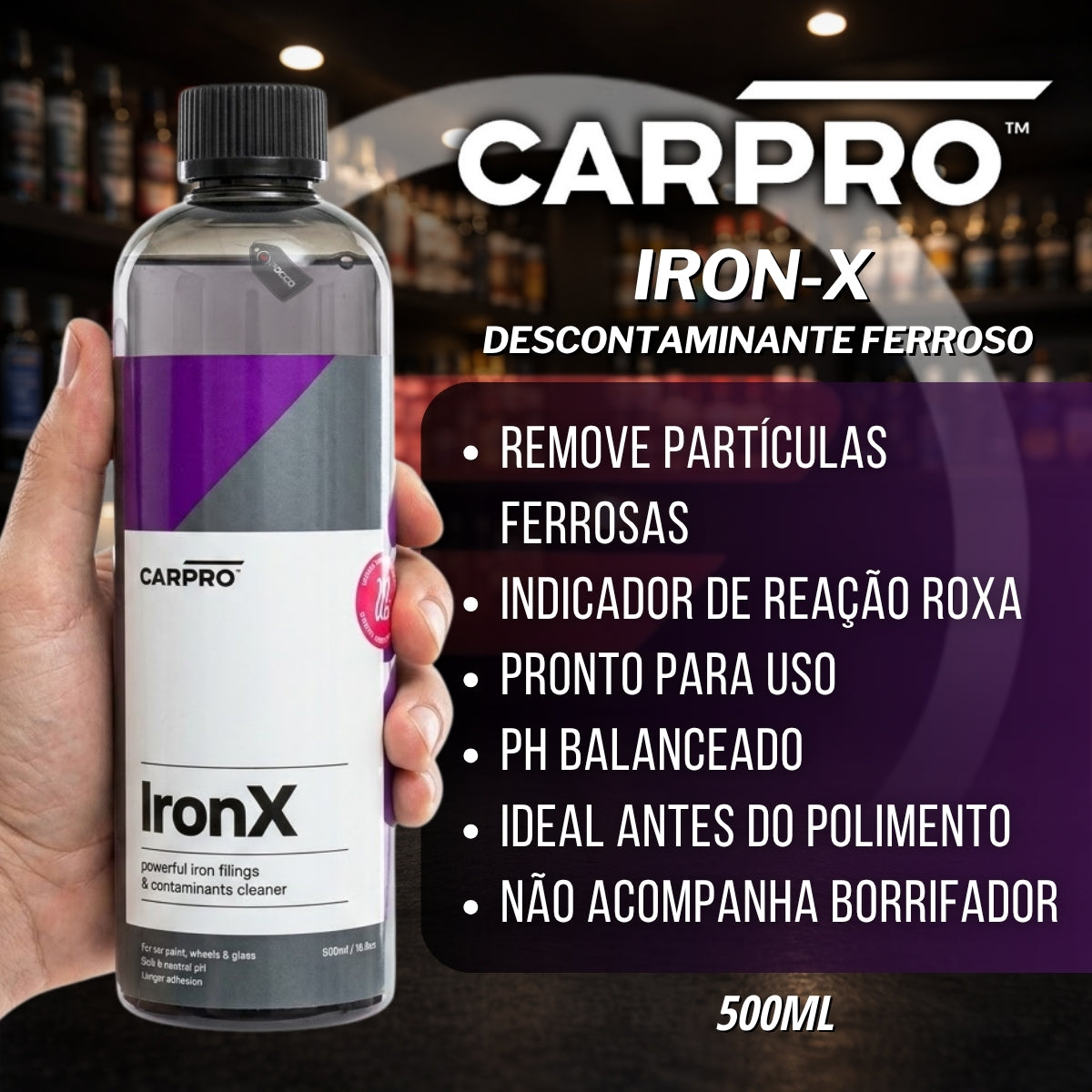 IronX 500ml Carpro