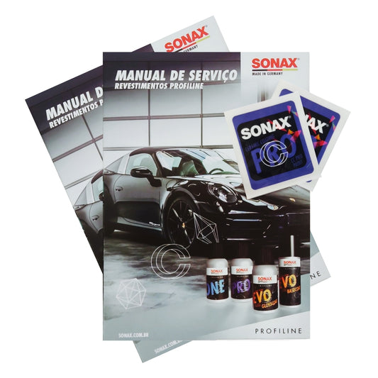 Kit 2 Selos Com 2 Manuais CCPro  Sonax