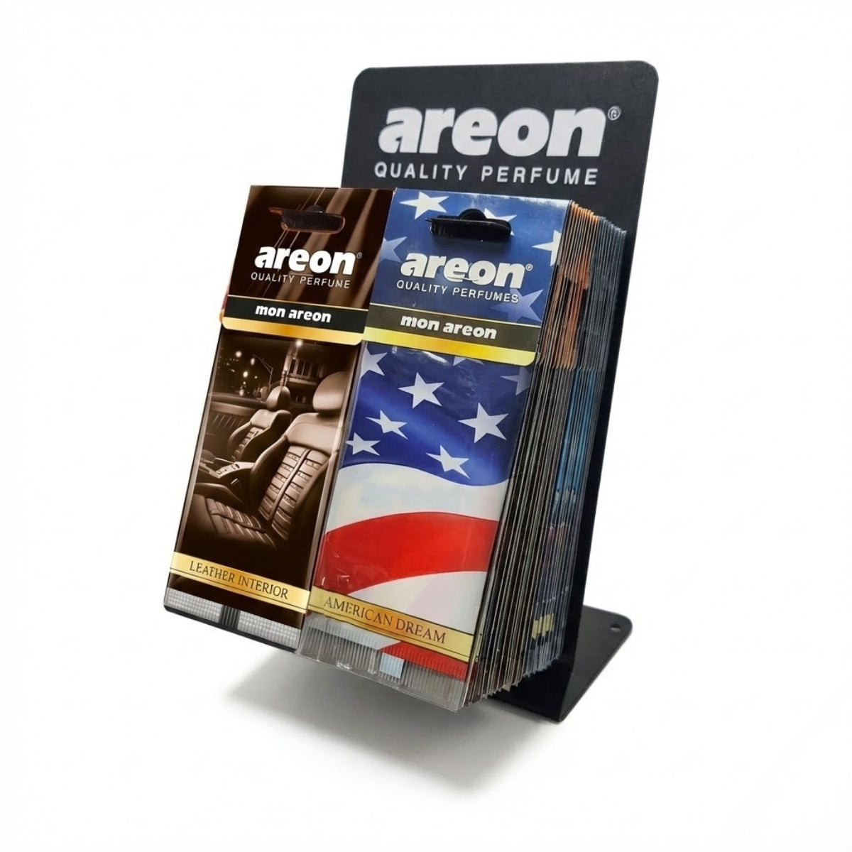 Kit Aromatizantes 4 Fragrâncias 48un + 1 Expositor Areon