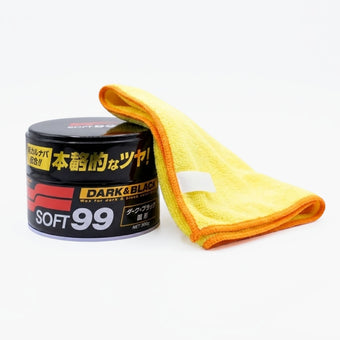 compare product Kit Cera Dark & Black 300g Soft99 + Toalha de Microfibra 310gsm 40x40cm