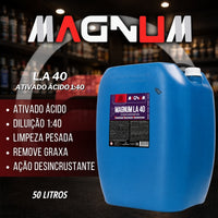 L.A 40 Ativado Ácido  1:40 50L Magnum