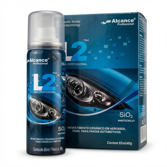 L2 Revestimento Cerâmico para Faróis 65ml Alcance