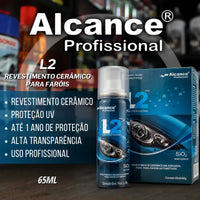 L2 Revestimento Cerâmico para Faróis 65ml Alcance