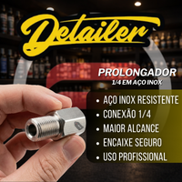 Prolongador 1/4 em Aço Inox Detailer
