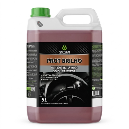 Prot Brilho Caixa de Rodas 5l Protelim