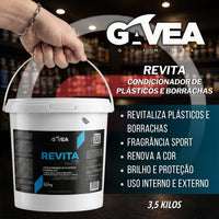 Revita Sport Condicionador Plásticos e Borrachas 3,5kg Gávea