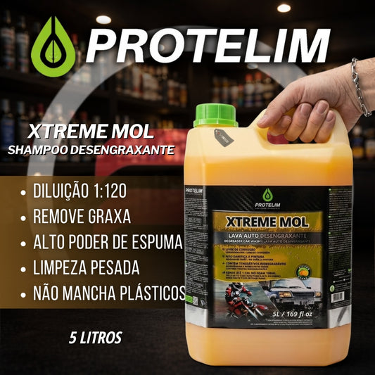 Xtreme Mol Shampoo Desengraxante 5l Protelim