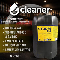 Storm 3X1 Biodegradável  1:100 25l Cleaner
