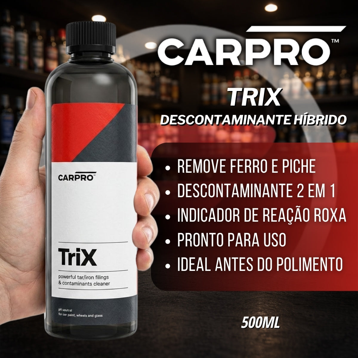 Trix Descontaminante Híbrido 500ml Carpro