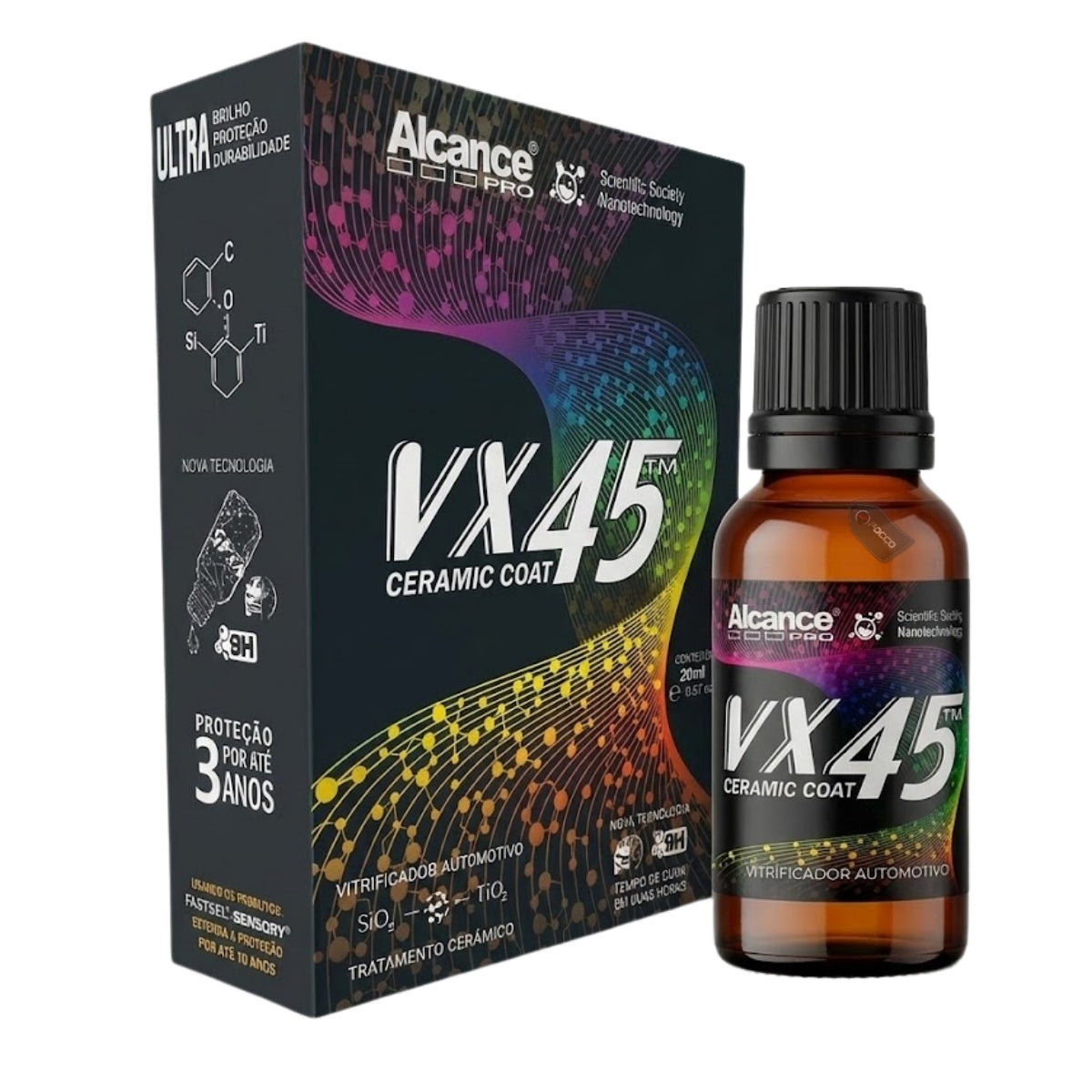 Vx45 Vitrificador de Pintura 20ml Alcance