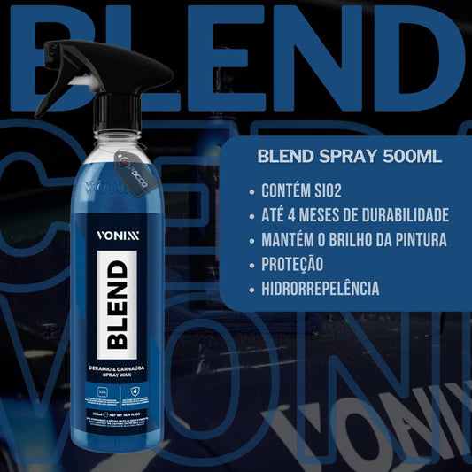 Kit Blend Spray 500ml Vonixx + Toalha de Microfibra 500gsm