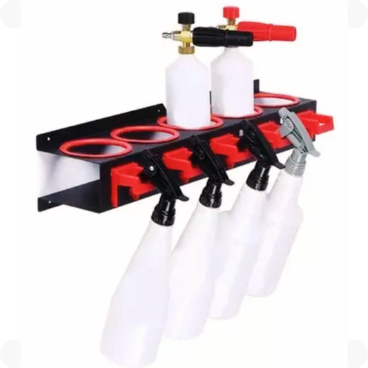 Suporte para Pulverizadores 5 Furos 5 Ganchos