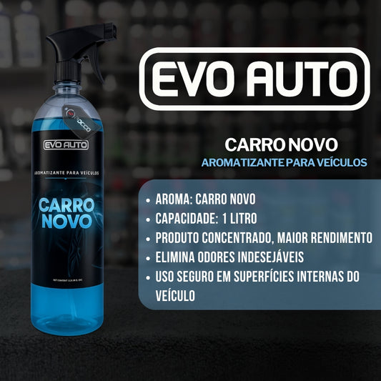 Aromatizante Carro Novo 1l  Evo Auto