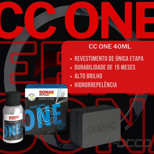 Kit Ceramic Coating CC One 40ml + Paint Prepare 400ml + Microfibra