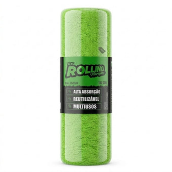 compare product Microfibra Rolo 25x25cm 180gsm C/20 Panos Destácaveis Reks