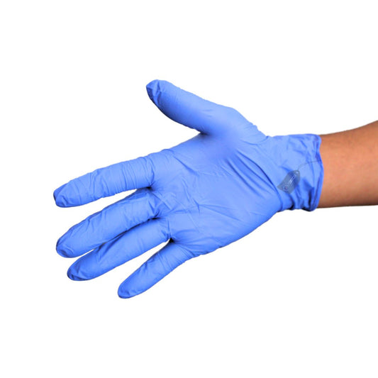 Luva Nitrílica Azul G C/100 Supermax