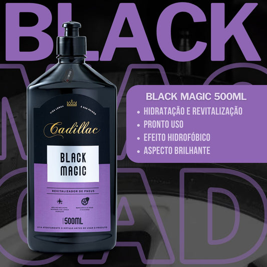 Black Magic Condicionador de Pneus  500ml Cadillac