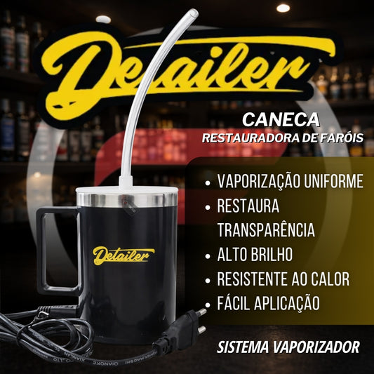 Caneca Para Restauração De Faróis Detailer