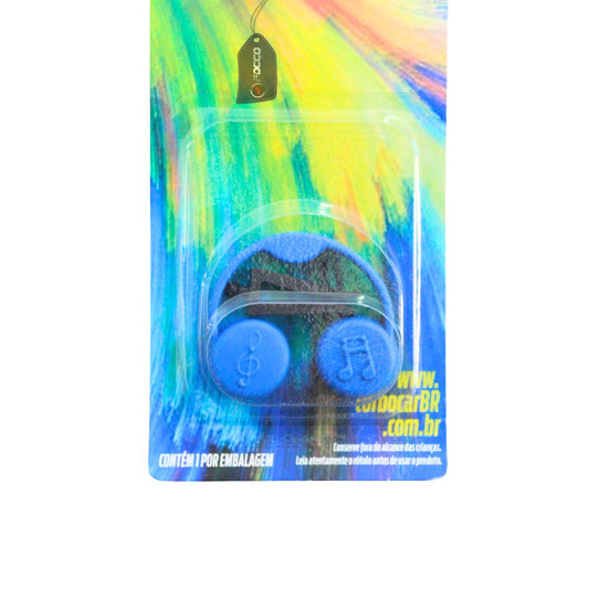 Aromatizante Para Carro Fone Vanilla Black Turbo Car