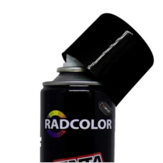 Tinta Spray 400ml Preto Radcolor