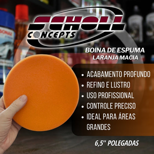 Boina de Espuma Laranja 6,5'' Scholl Concepts