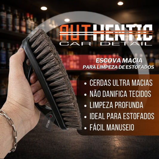 Escova Macia para Limpeza de Estofados Authentic