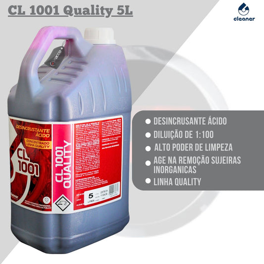 CL 1001 Quality Desicrustante Acido 1:100 5L Cleaner