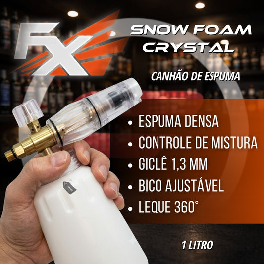 Canhão de Espuma Snow Foam Crystal FX