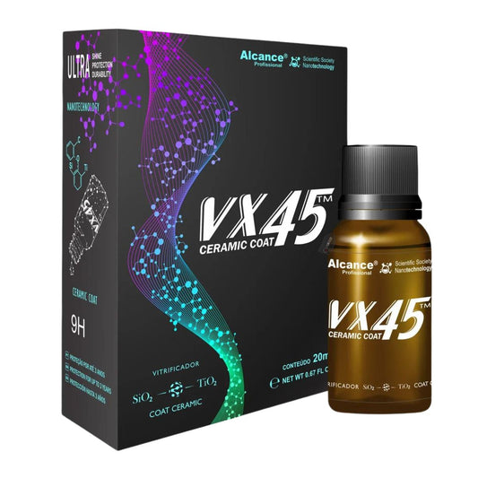 Kit Vitrificador Vx45 9h + Revela 500ml + Aplicador de Microfibra